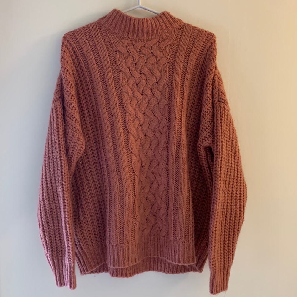 Over-sized Knit Sweater